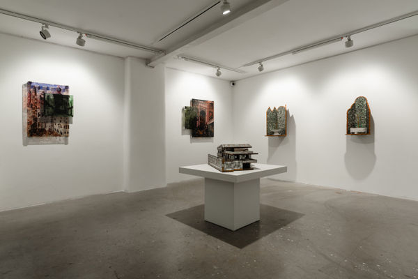 Installation view, A Cosmogram of Holy Views (2025). Ab-Anbar Gallery, London.