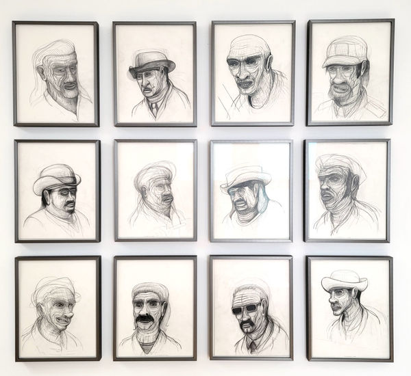 Jim Chatelain, Drawing Installation, 2008-2009