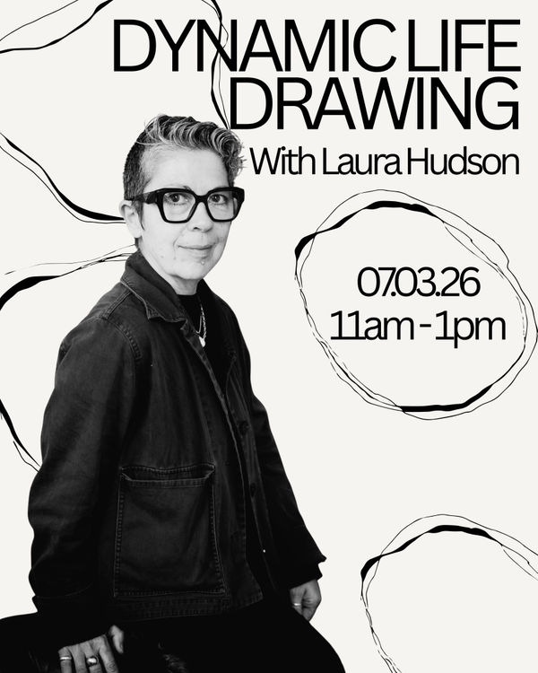 Dynamic Life Drawing with Laura Hudson