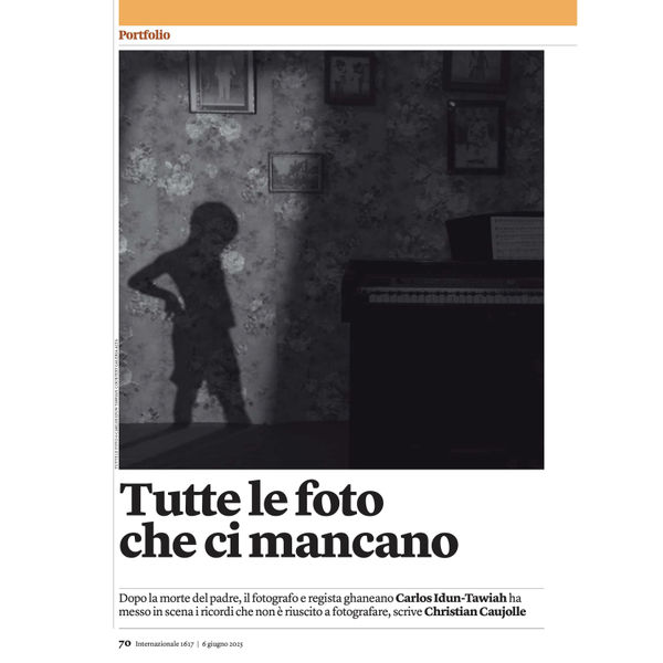 Tutte le foto che ci mancano, Carlos Idun-Tawiah