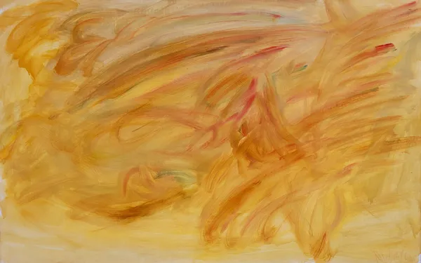 Jean Messagier Été Matin, 1959 Huile sur toile / Oil on canvas 90 x 140 cm