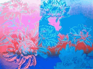 Andy Warhol Kiku screenprint