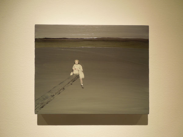 Andrew Munoz canvas hanging in gallery