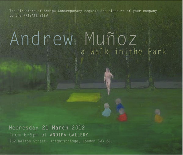 Andrew Munoz exhibition poster