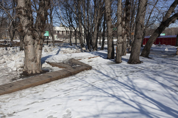 Slinkachu Stroll context shot