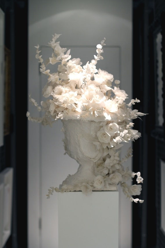 Secret Language of Flowers exhibition hanging in Andipa Gallery