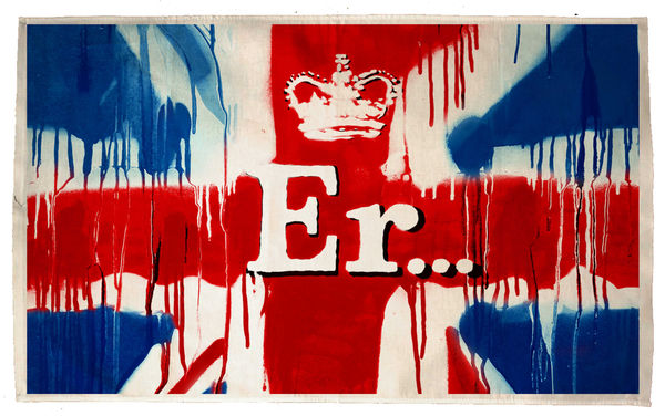 Banksy Er Tea Towel