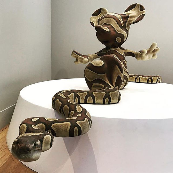 Banksy installation piece