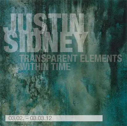Justin Sidney exhibition cover