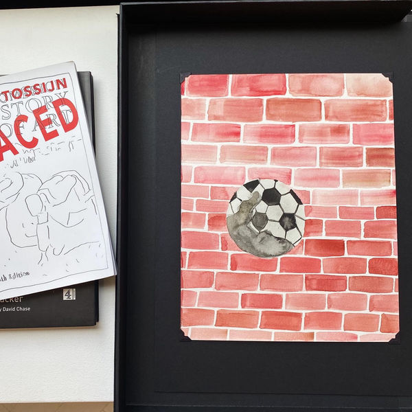 Works on paper selected for: Fleur Yearsley -When The Lights Go Up, Sapling Gallery