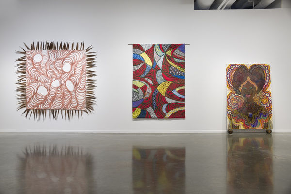 Installation view, Rupture & Connection, 2024. Photo: Evan Sheldon.