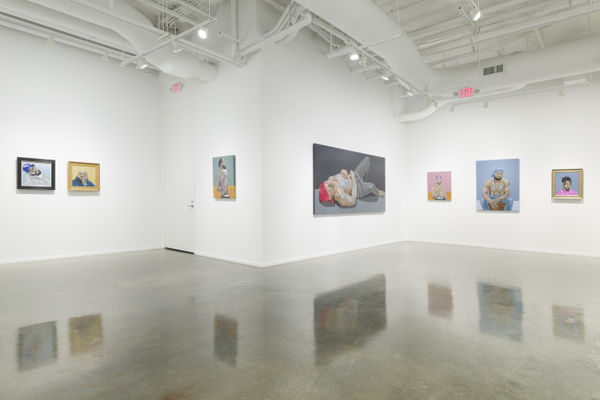 Installation view, Robert Peterson: Somewhere in America, 2025. Photo: Evan Sheldon.
