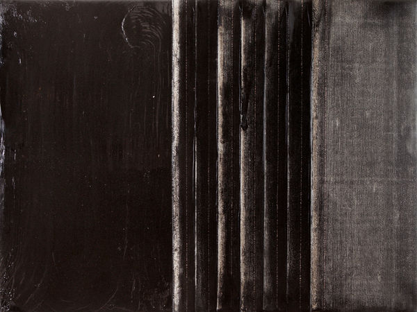 Theaster Gates Layered Work, Vertical Seams, 2014 Wood and torchdown 72 x 96 inches