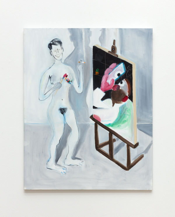 Keith Boadwee Portrait of Nicole, 2021 Oil on canvas 30 x 24 inches