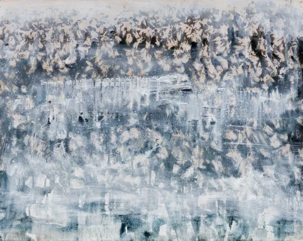 Colony Disintegrates Mixed Media On Board 50 X 40 Cm