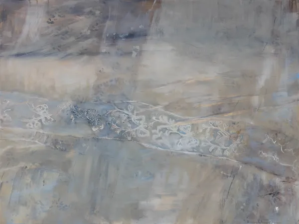 Veiled 2023 Oil And Charcoal On Canvas 60 X 80 Cm