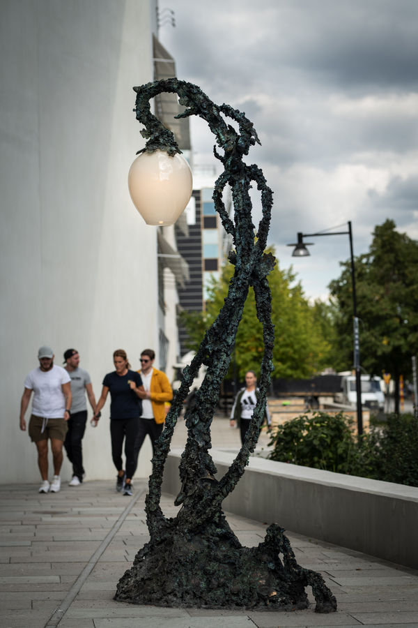 Ellen Ehk's Sten och Lykta at Södertörn University, Stockholm