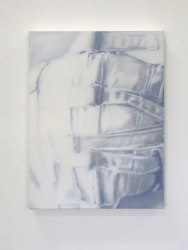 Self Preservation 2025 Oil On Linen 36 5 X 48 5Cm