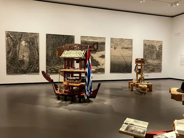 Bakundengar exhibition, Arnhem Museum, Installation view. Image courtesy of the Artist.