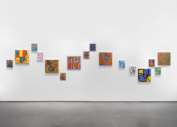 Sam Jablon Luck Or Else Salon Wall Install No Column