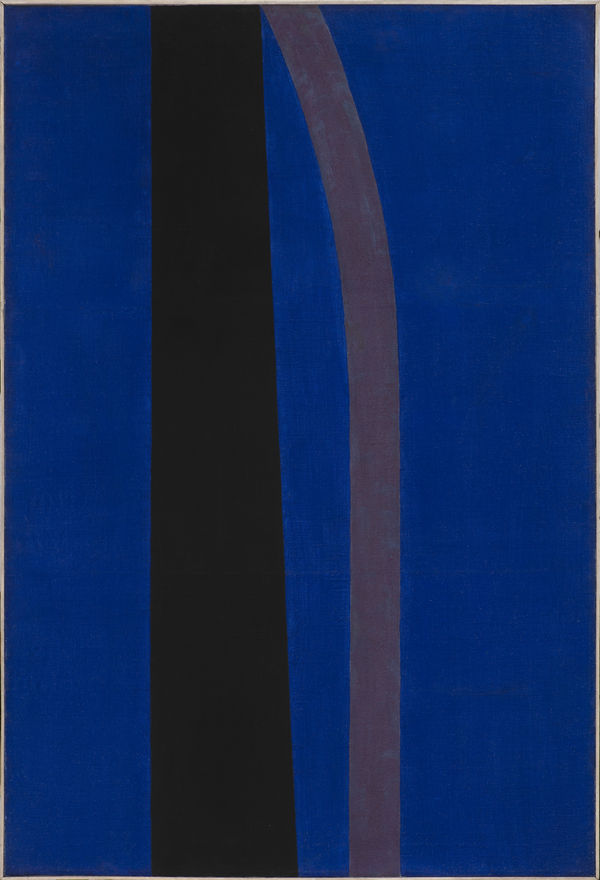 Alfredo Volpi, Sem título (Composição em azul), 1959