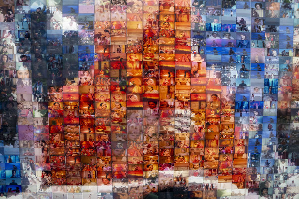 Rashid Rana, All Eyes Skywards During the Annual Parade, 2004 (Detail)