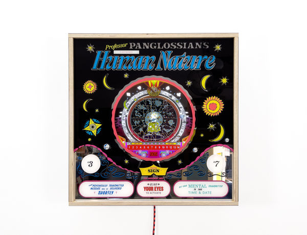 moving image on painted glass