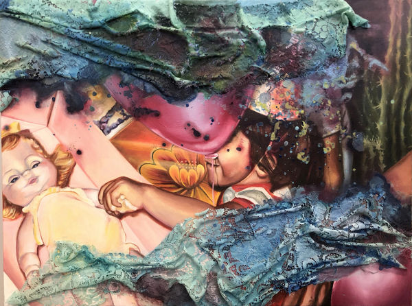 Painting of a childhood