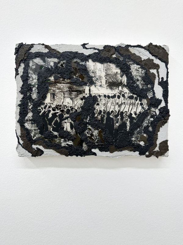 abstract painting by Rush Baker