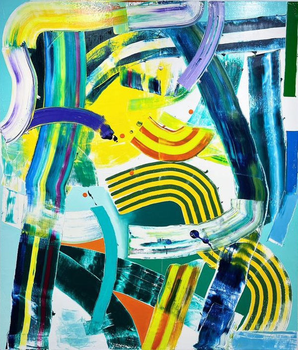 Eric Sall abstract painting