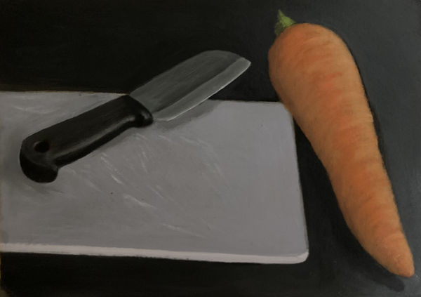 ‘Knife and carrot’, 2022