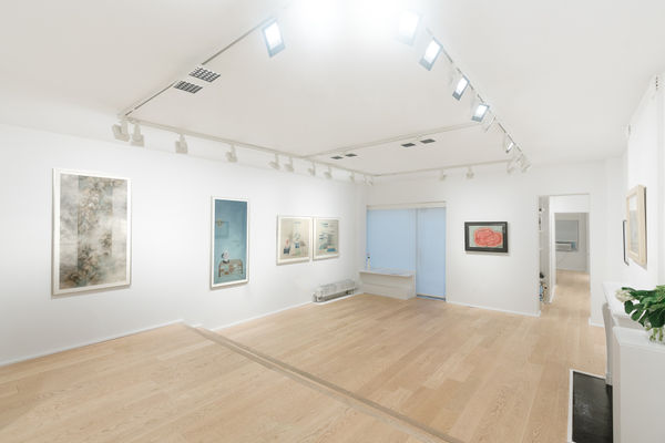 A full view of the exhibition gallery