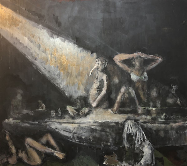 Alfredo Caballero, La cena de los desgraciados, 2020