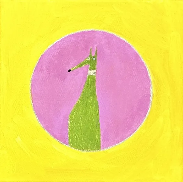 Michael Rees, Green on Yellow Whippet