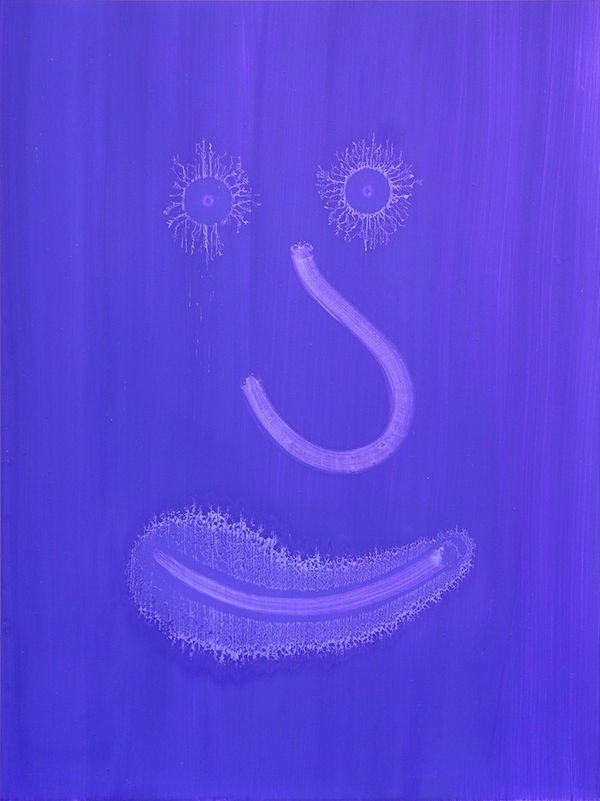 Phillip Reeves SUBpurp, 2021 Oil on Aluminium Dibond 40 x 30 x 3 cm