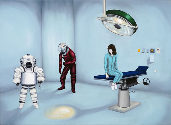 Phillip Reeves UFO, 2023 Oil on Canvas 120 x 80 cm