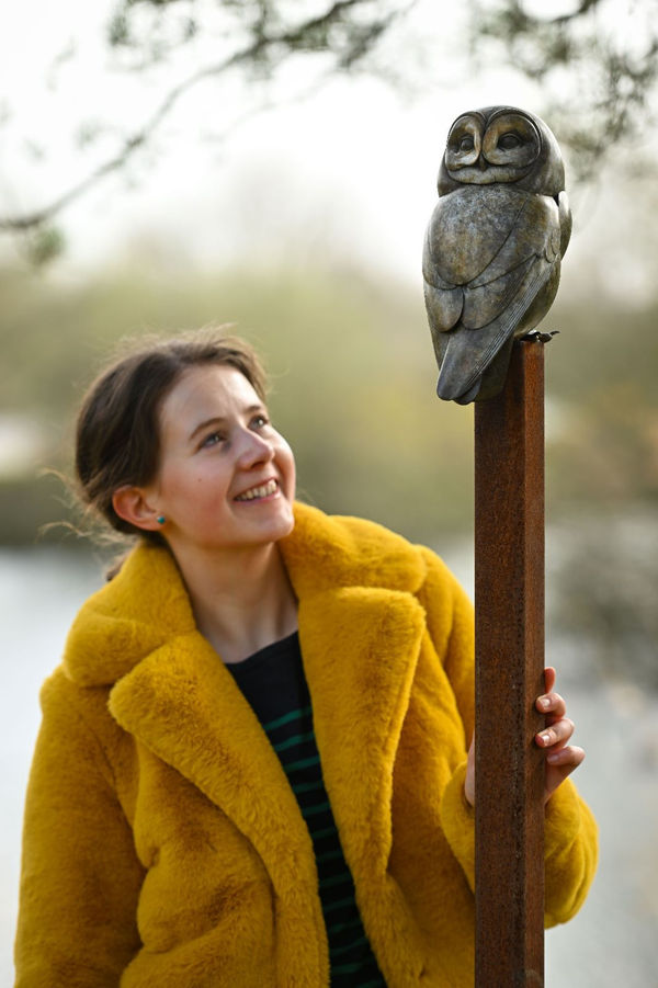 Twany Owl by Adam Binder. Photo by Finnbarr Webster