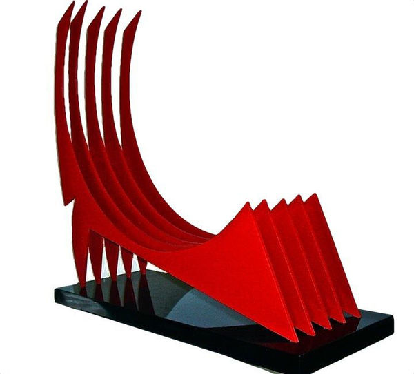 Red waves 2011. Aluminum