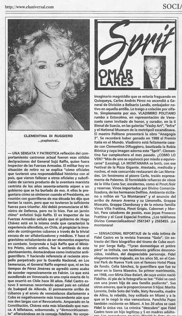 Wladimiro Politano and Clementina Di Ruggiero