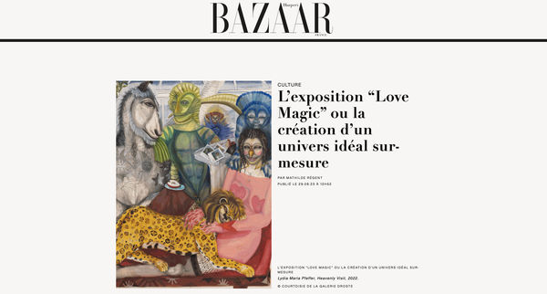 L’exposition “Love Magic” ou la création d’un univers idéal sur-mesure
