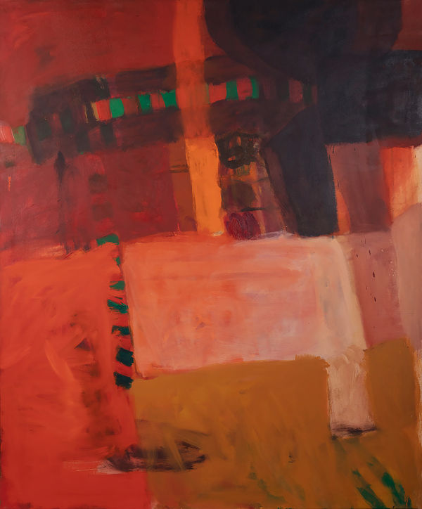 Albert Irvin OBE RA, Untitled 8, Oil on canvas, 152.5 x 127 cm