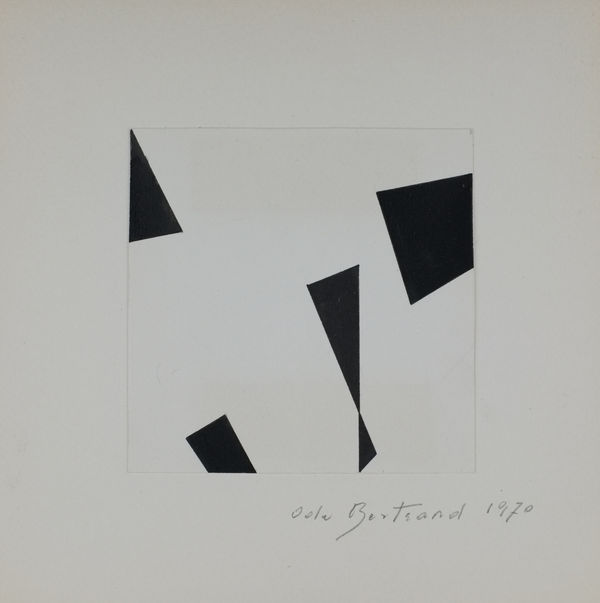 Ode Bertrand, Untitled, 1970