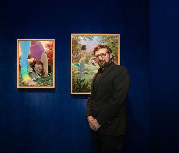 Dcg London Lives Of Leisure By Jonathan Viner 2024 Opening Reception Artist Jonathan Viner Courtesy Of Dcg And Ameliebolshoi Photography