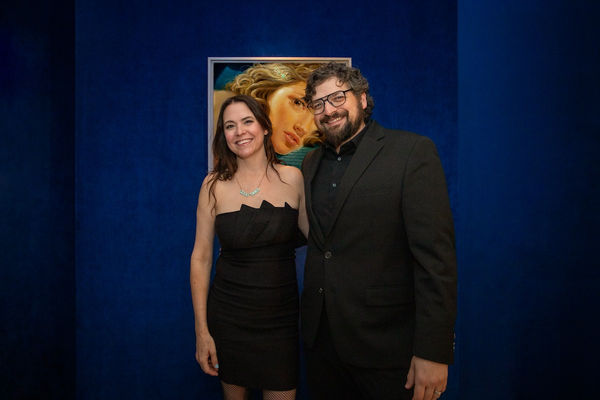 Dcg London Lives Of Leisure By Jonathan Viner 2024 Opening Reception Jonathan Viner And His Wife Courtesy Of Dcg And Ameliebolshoi Photography