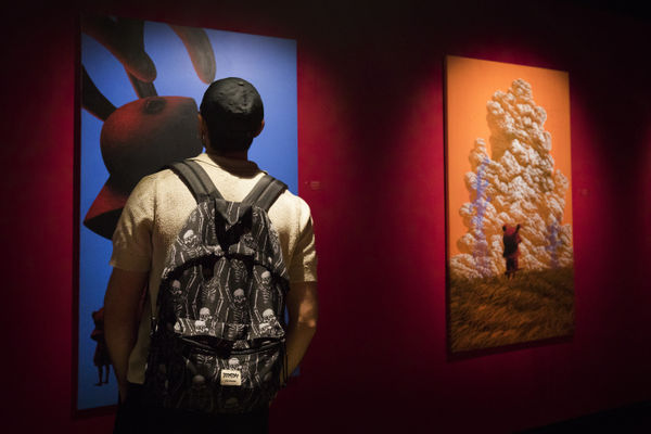 Dcg Rome Opening Pictures Masquerade Pieta By Lee Gihun Courtesy Of Dorothy Circus Gallery And Federica Iannella 13