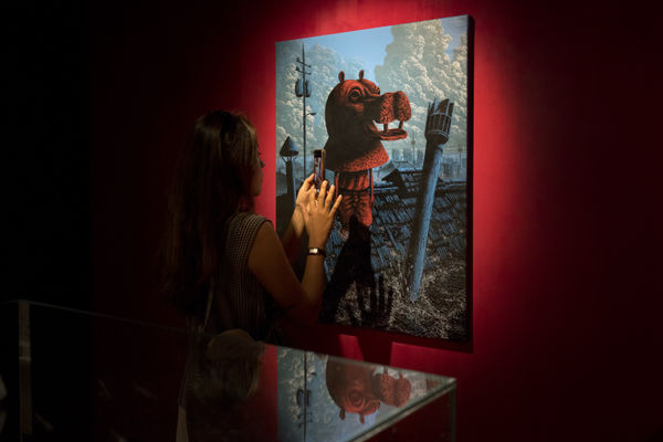 Dcg Rome Opening Pictures Masquerade Pieta By Lee Gihun Courtesy Of Dorothy Circus Gallery And Federica Iannella 3