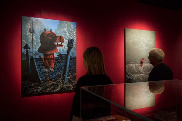 Dcg Rome Opening Pictures Masquerade Pieta By Lee Gihun Courtesy Of Dorothy Circus Gallery And Federica Iannella 5