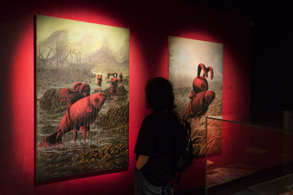 Dcg Rome Opening Pictures Masquerade Pieta By Lee Gihun Courtesy Of Dorothy Circus Gallery And Federica Iannella 8