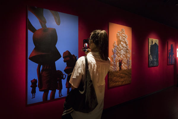 Dcg Rome Opening Pictures Masquerade Pieta By Lee Gihun Courtesy Of Dorothy Circus Gallery And Federica Iannella 9