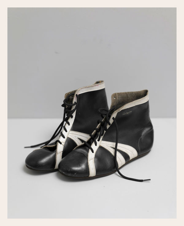 Boxing shoes, vintage.